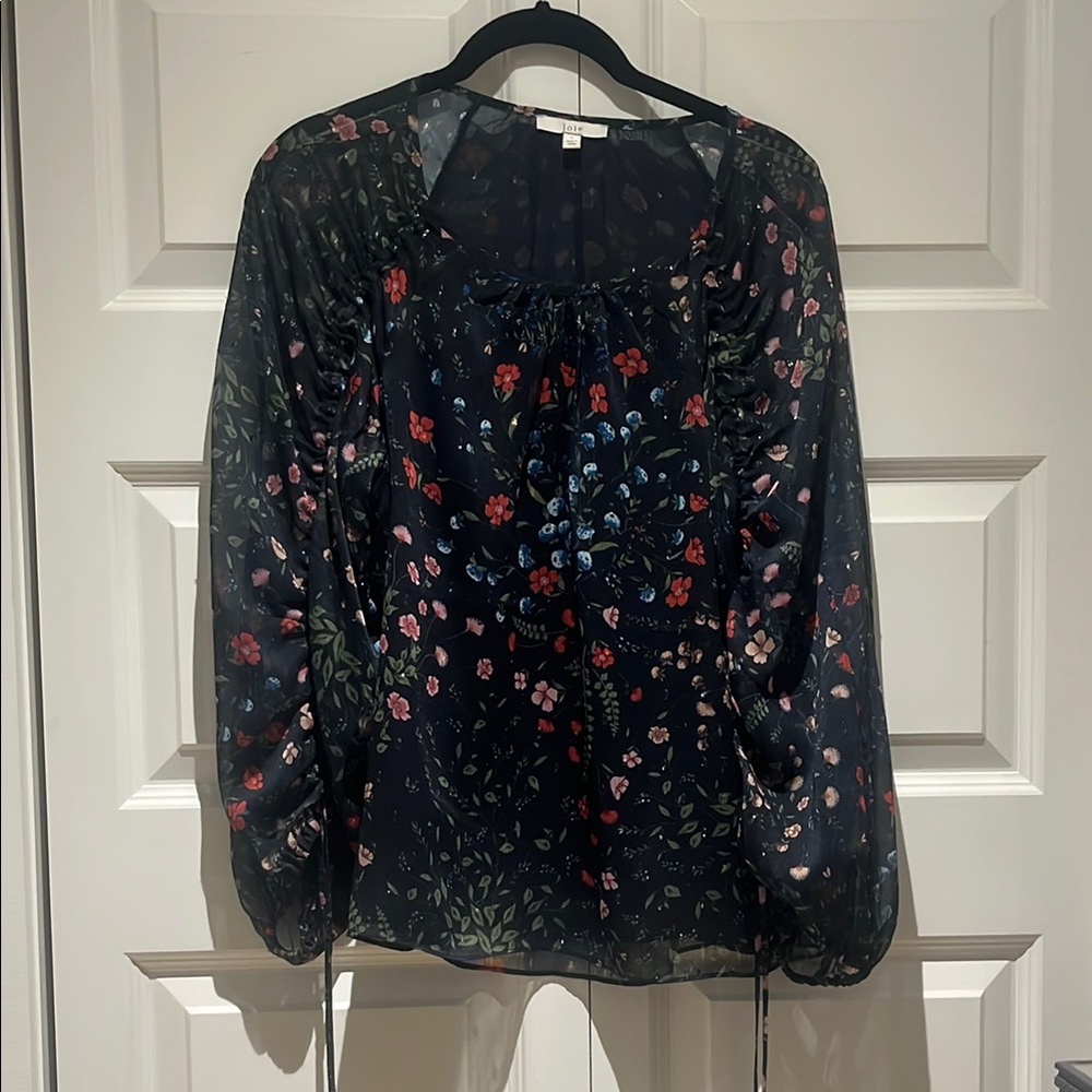 Joie Black Blouse Elegant Top